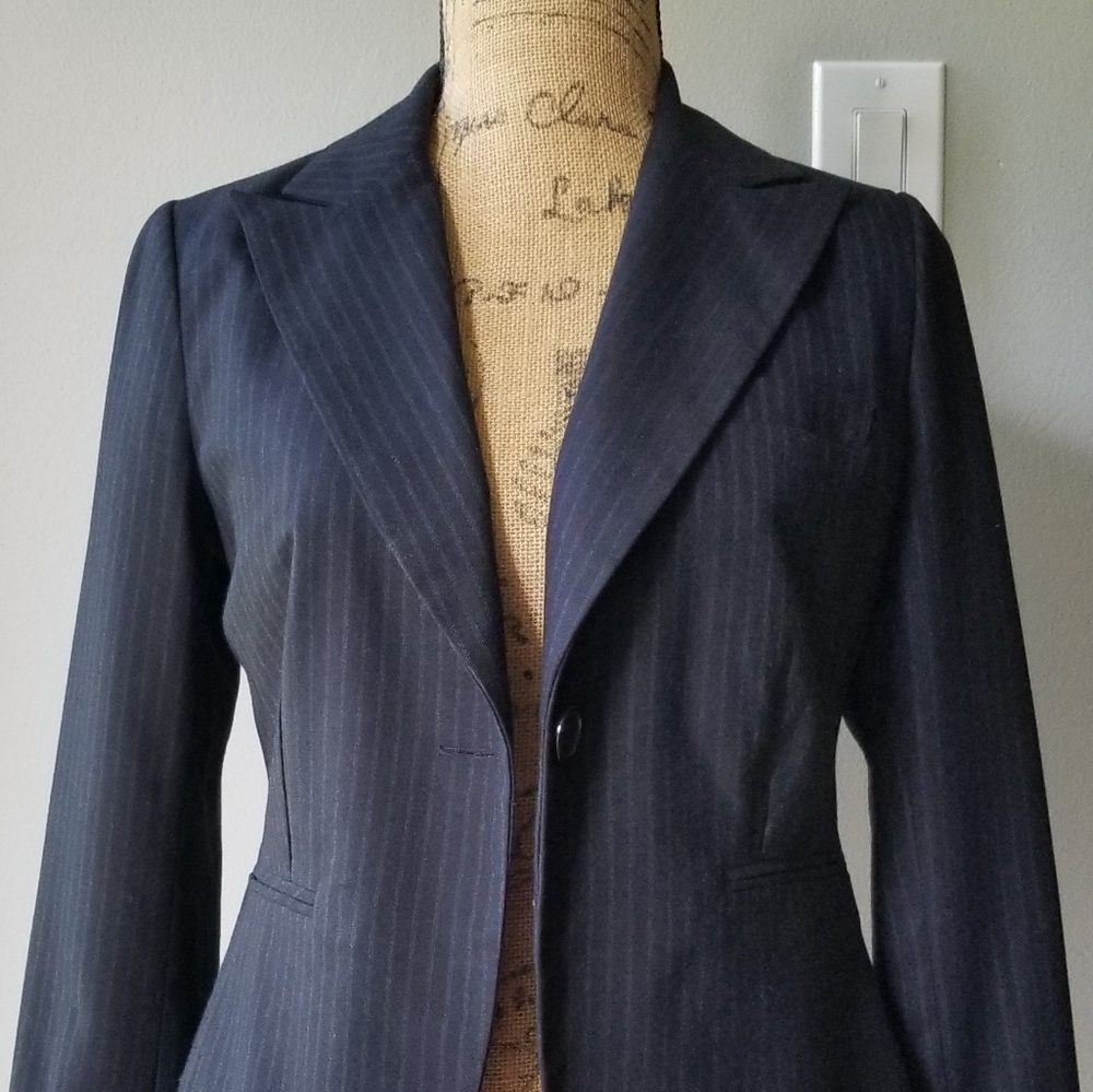 Forever 21 pinstripe women's blazer